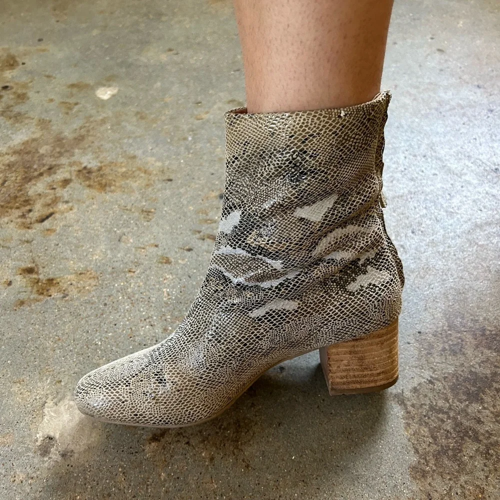 Seychelles Leather Python Boots - Picture 2 of 3